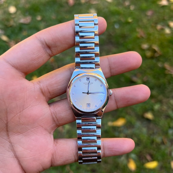 VICTORINOX Swiss Military Victoria Silver Dial Ladies Watch - Picture 4 of 10